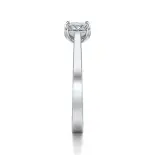 Pierścionek z białego złota z diamentem AJPZ_006